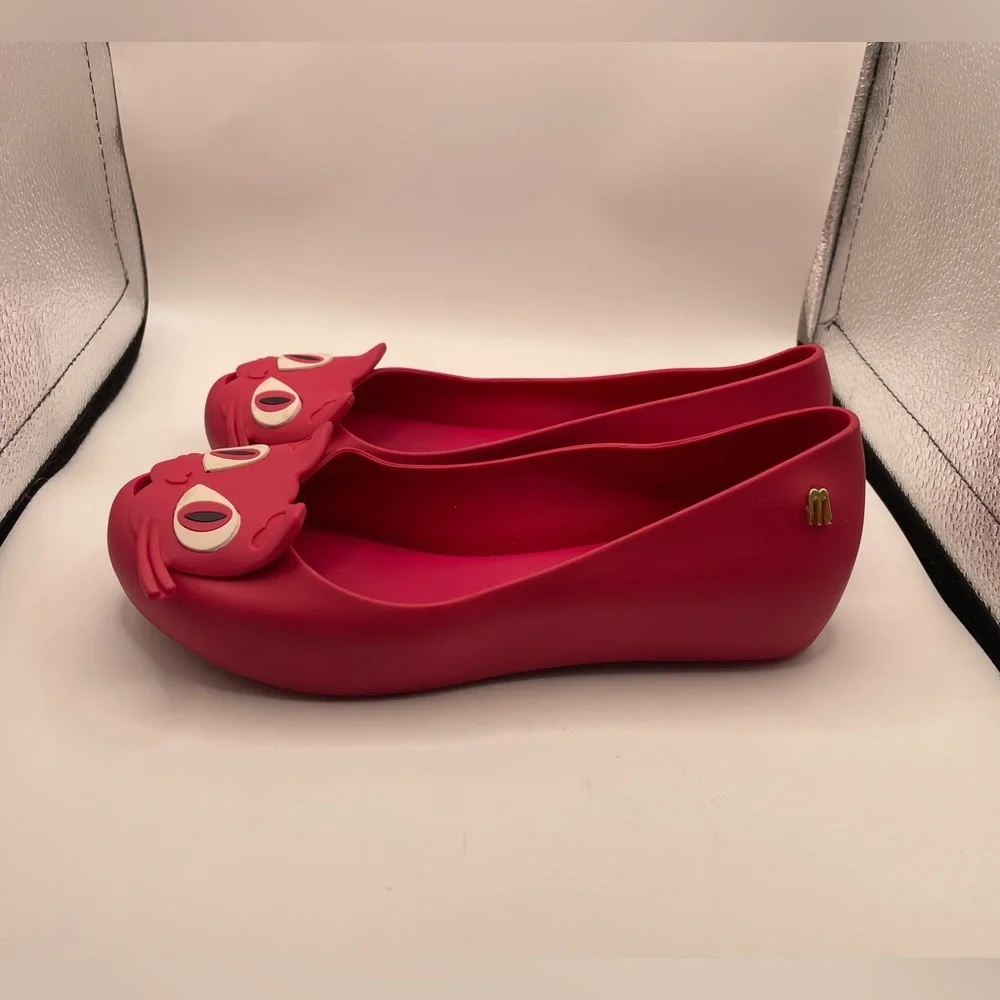 Mel Melissa Ultragirl kitty cat girls flats size 3